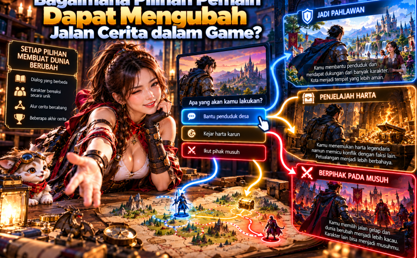 Bagaimana Pilihan Pemain Dapat Mengubah Jalan Cerita dalam Game?